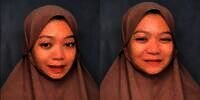 Potret Transformasi Makeup Wanita Ini Bikin Pangling, Hasilnya Beda Banget, Tekniknya Bikin Geleng-geleng Kepala!