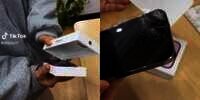 Nyesek! Niatnya Mau Unboxing, iPhone 14 Pro Max Baru Dibeli Malah Terjatuh