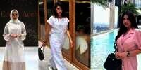 5 Gaya Selebritis Kondangan ke Pernikahan Shinta Bachir, Ussy Sulistiawaty Cantik Banget Bak Gadis