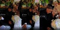 Momen Sungkeman yang Penuh Haru Malah Jadi Guyonan Netizen, Gegara Pentul Siger Sunda Nyangkut di Peci Bapak Pengantin Wanita