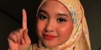 Stylish dengan Hijab Motif dengan Cara Super Simpel