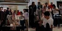 Mau Bikin Konten Pas Halal Bihalal Lebaran, Pemuda Ini Tak Sengaja Pecahkan Meja Kaca: Teman-temannya Auto Panik