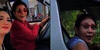 Momen Susi Pudjiastuti Jadi Sopir Mobil Pikap, Penumpangnya Anak-Anak sampai Artis