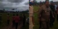 Kalang Kabut Perbaiki Jalan Sebelum Disidak Jokowi, Gubernur Lampung Malah Dicibir Netizen Gegara Tinjau Lokasi Pakai Helikopter