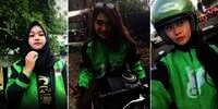 Deretan Potret Driver Ojol Cantik yang Bikin Klepek-klepek, Jadi Betah Dibonceng