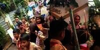 Viral Momen Guru SD Nikah, Pasukan Muridnya Kondangan Bawa Perabot