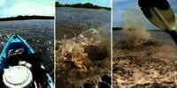 Penampakan Makhluk Mitos 'Sulur Bidar' yang Paling Ditakuti Pemancing, Mampu Ciptakan Gelombang Menakutkan Saat Bergerak dalam Air