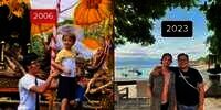 Bermodal Foto Lawas, Bule Ini Cari Pria Bali yang Menjaganya 17 Tahun Lalu, Nangis Haru Saat Kembali Bertemu