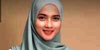 Tutorial Hijab Syari ala Malaysia dengan Aksen Gelombang