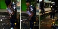 Viral Video Pelajar SMP Jadi Korban Bullying, Diikat di Pohon dan Disiram Air Comberan