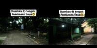 Penampakan Rumah di Tengah Pemakaman Umum, Netizen: `Enak ya, Nggak Ada Tetangga Julid`