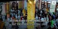 Video Detik-Detik Khotib Sholat Jumat di Banyuwangi Wafat di Atas Mimbar Saat Khutbah Sholat Jumat