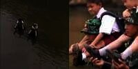 Video Viral Prajurit TNI di Perbatasan Gendong Anak SD Seberangi Sungai, Tangan Rela Jadi Alas Sepatu Biar Tak Basah