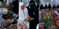 Viral Pernikahan Wanita Bercadar di Samarinda, Seserahannya Uang Rp300 Juta, Emas, hingga Mobil