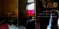 Makeover Ekstrem Kamar Tidur Kumuh dan Semrawut Berubah Cantik Estetik, Awalnya Terasa Sesak Kini Jadi Lega dan Bikin Betah