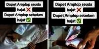 Dapat Rezeki Nomplok, Pria Ini Tak Sengaja Temukan Amplop Berisi Angpau Pernikahan Saat Jajal Baju Pengantin