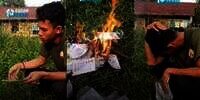 Istri Kabur dan Pilih Bersama Mantan Kekasih, Momen Fahmi Bakar Undangan Pernikahan Jadi Sorotan, Tak Kuat Tahan Air Mata