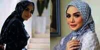 Potret Krisdayanti Berubah Penampilan Jadi Berhijab, Plek Ketiplek Aurel Hermansyah