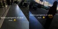 Pengemis Wanita Ini Kena Skakmat Pria yang Dimintai Sumbangan: Kamu Naik Mobil, Saya Pakai Beat!