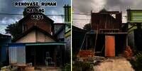 Renovasi Rumah Tua di Malang Jadi Minimalis Modern, Netizen Sangsi Biayanya Cuma Habis Rp60 Juta