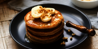 4 Kreasi Pancake Pisang, Intip Resepnya
