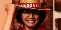 Bergaya Bak Luffy dari Kartun One Piece, Menkeu Sri Mulyani Bagikan Pesan Moral