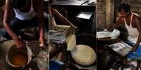 Proses Bikin Kue Tart di India Bikin Selera Buyar: Pakai Wadah Karatan Sambil Ratakan Adonan Pakai Tangan Telanjang