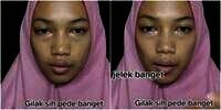 Awalnya Dikatain Sok Cantik, setelah Makeup Cakepnya Gak Ada Obat, Kata Netizen Kayak Model Bella Hadid