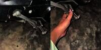 Momen Kocak Starter Motor Nyangkut di Standar Ganda, Solusi Netizen +62 Cuma Bikin Ngakak