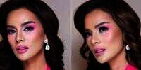 Potret Astrid Tiar Tampil dengan Makeup Pink, Bak Barbie Hidup