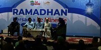 Selebriti dan Atlet Ramaikan Aksi Berbagi Berkah Ramadan Bersama Le Minerale