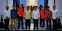 Presiden Prabowo Bertemu Marc Marquez dan Pebalap Tanah Air Bahas Sport Tourism