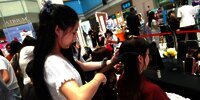 Keseruan Hairstyling Bareng Viva Cosmetics dan Remington di Campus Beauty Fair