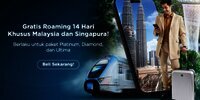 Gratis Kuota Roaming 14 Hari di Singapura & Malaysia untuk Pelanggan PRIORITAS
