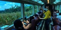 KAI Wisata Terus Berikan Keindahan Fitur 90 degrees untuk Wisatawan Lokal dan Mancanegara di Kereta Panoramic