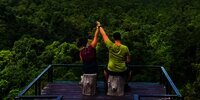 Bukit Peramun Belitung, Tempat Pohon Bisa 'Bicara'