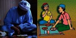 Jangan Makan Sambil Bersandar