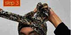 Tutorial Hijab dengan Turban Style