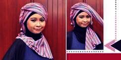 Kreasi Jilbab Cotton Shawl