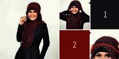 Kreasi Jilbab Pashmina dengan Headband