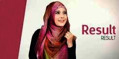Tampil Syar'i dengan Pashmina Chiffon Pelangi