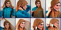 Tutorial Hijab Kreatif dan Sederhana