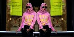 Fashion Muslim si Sosialita Nyentrik 