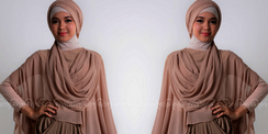 Gaya Hijab Anggun nan-Mewah