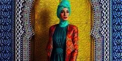 Hijabenka: Dress Cantik Dipadu Blazer Songket