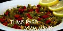 Video : Tumis Pare Asam Manis 
