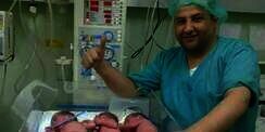 Bayi Kembar Empat Lahir di Tengah Serangan Brutal Israel