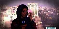 Reporter Cantik Menangis Saat Laporkan Kondisi Gaza