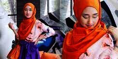 Tips Gaya Hijab Penangkal `Jilboobs`