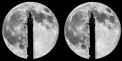 Benda Diduga UFO Muncul Saat Fenomena Supermoon